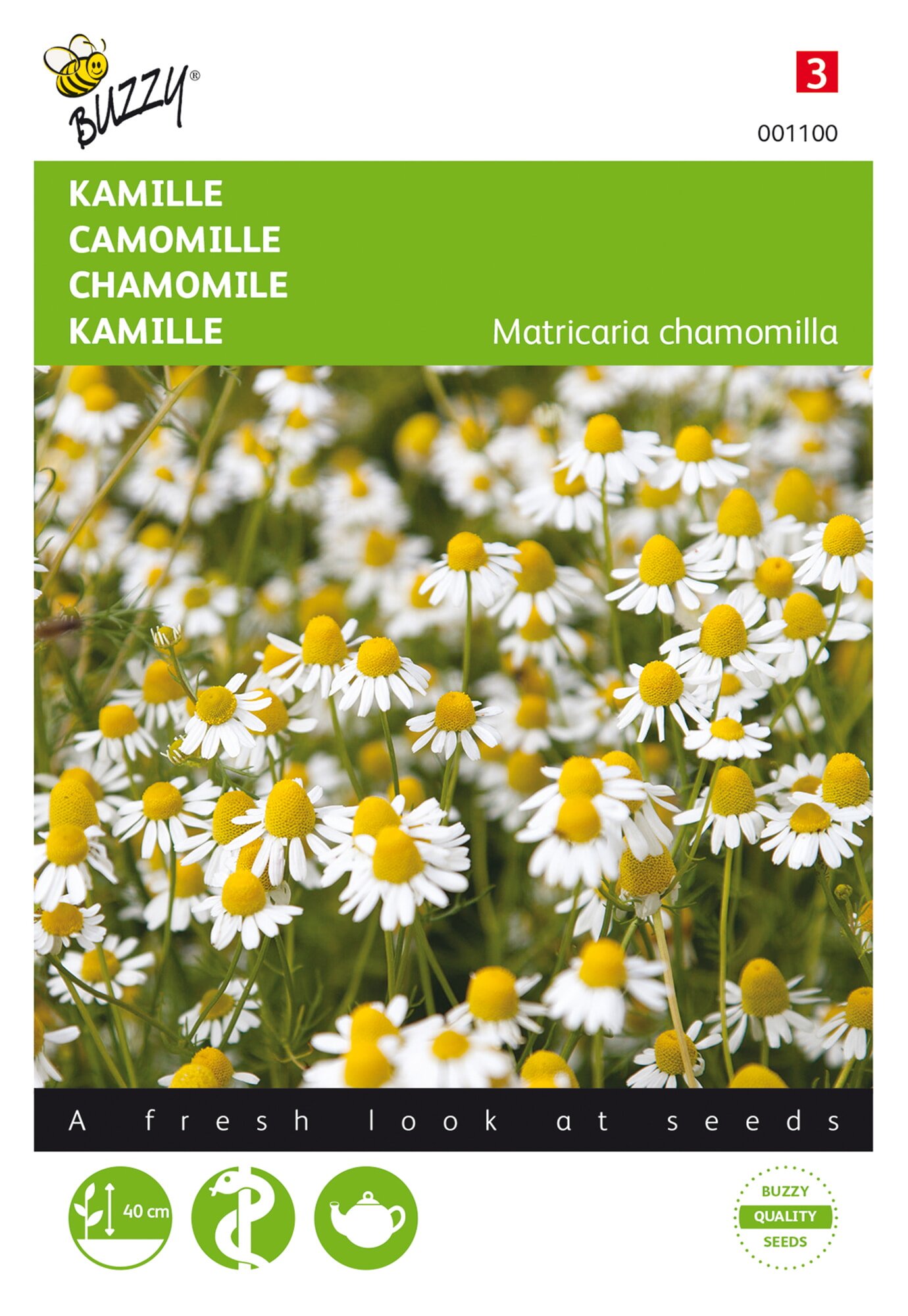 Buzzy® Matricaria chamomilla (Mayweed) - German