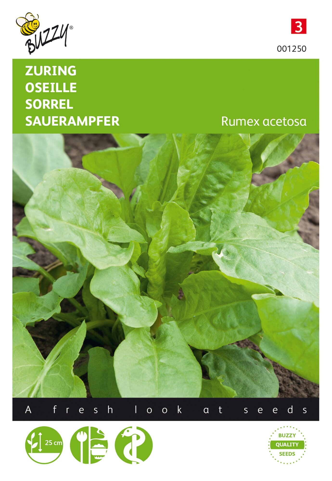 Buzzy® Rumex acetosa/Sorrel broad-leaved