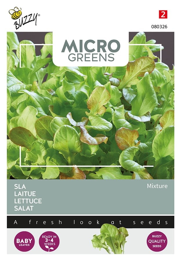 Buzzy® Microgreens, mixed salad