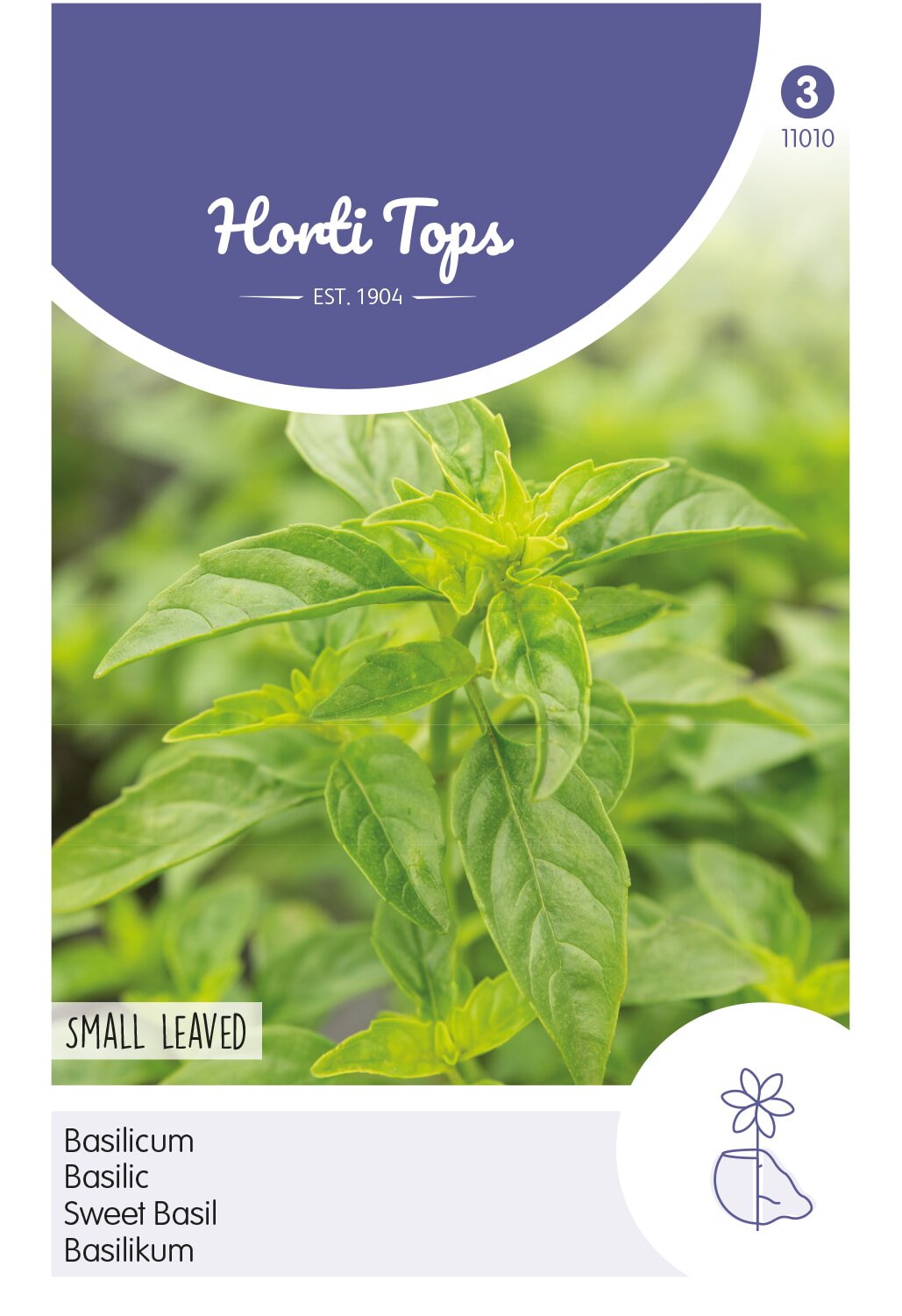 Horti Tops® Sweet Basil - Small leaved