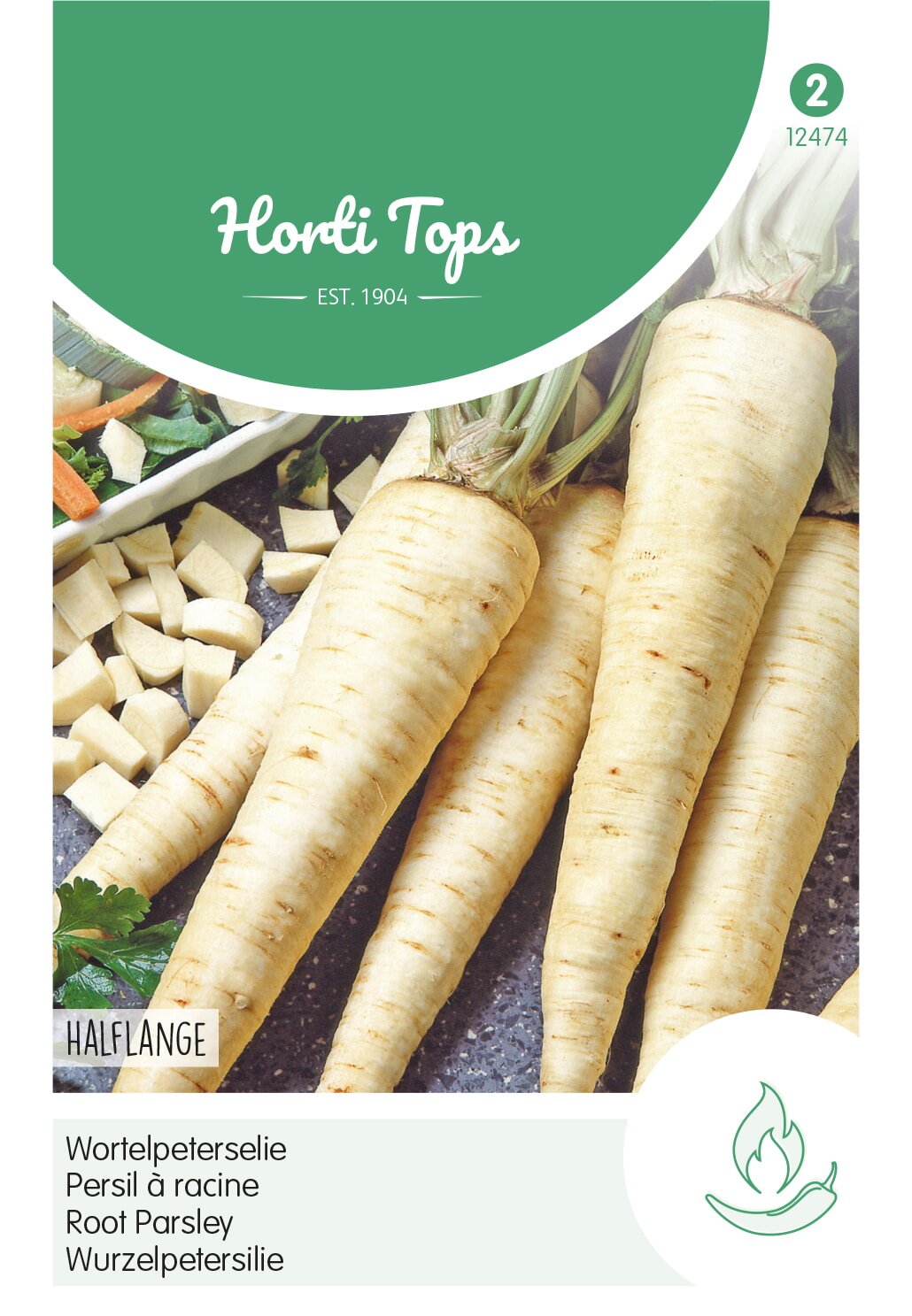 Horti Tops® Parsley Halflong Rooted
