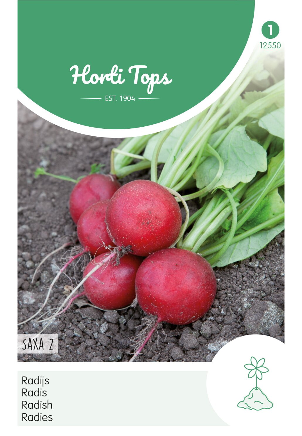 Horti Tops® Radish Saxa 2