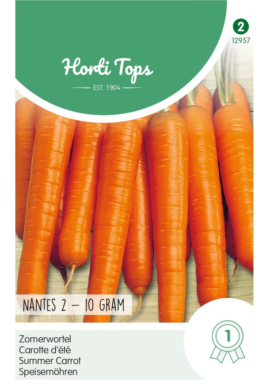 Horti Tops® Carrots Nantes 2 -10 gr.