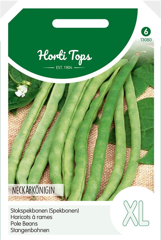 Pole Beans Type Neckarkoningin, 100g