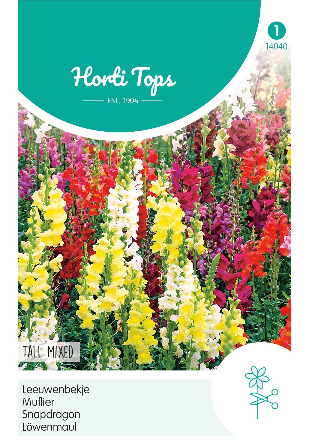 Horti Tops® Snapdragon Tall mixed